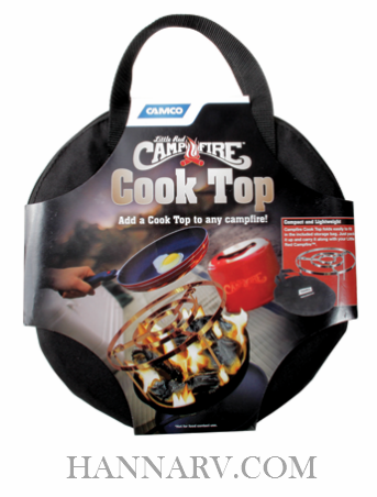 Camco | 58033 | Little Red Campfire Cook Top
